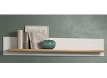 Wandboard Home Affaire "Nybro", Weiß (Andersen Pine Weiß), B:146Cm H:25Cm T:21Cm, Holzwerkstoff, Regale, Wandboard, Breite 146 Cm