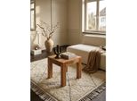 Beistelltisch Massivholz Landhausstil Design Mumbai, Akazie 45X45X40 Cm