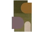 Wollteppich Abstrakt GrüN-Bunt 200 X 290 Cm - Hallein Kadima Design