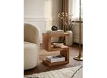 Beistelltisch Massivholz S Cube Landhausstil Design Mumbai, Akazie 30X44X60 Cm