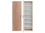Mehrzweckschrank Procontour "Haushaltsschrank Clara", Braun, B:50Cm H:167Cm T:52Cm, SchräNke, Mehrzweckschrank