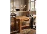 Esszimmerbank Mumbai Massivholz Landhausstil, Akazie 140X35X45 Cm