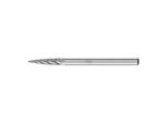 Pferd Tools Hartmetall HochleistungsfräSstift Alu Spitzbogen Spg Ø 03X13Mm Schaft-Ø 3Mm FüR Alu/Ne Metalle (21222663)