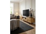 Lowboard Eiche-Dekor Modern Stil 160X46X43 Cm Mit 2 TüRen