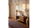 Lowboard Massivholz Modern Stil 147X51X38 Cm Mit Zwei TüRen