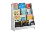SoBuy Kinderregal, Weiß, Holzwerkstoff, 80x88x32 cm, Kinder- & Jugendzimmer, Kindermöbel, Kinderregale
