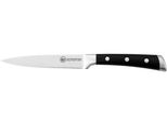 UniversalküChenmesser Carl Schmidt Sohn "Herne, 13 Cm, Edelstahl Rostfrei", Schwarz, KlingenläNge 13Cm, Edelstahl, Kunststoff, Kochmesser, Mit Ergonomischem Griff Und Messerkropf