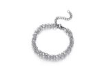Armband Firetti "Schmuck Geschenk Edelstahl Armschmuck Armkette Fantasiekettenglieder", Edelstahlfarben, ArmbäNder, Damen, 23,5Cm, Edelstahl, Armband
