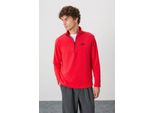 Herren Fleece Halbzip Sweatshirt