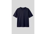 Oversized Baumwollmischung Rundhalsausschnitt T-Shirt