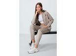 Damen Kapuzen Sweatshirt Mit ReißVerschluss Und Hose Set
