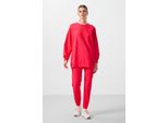 Oversized Fleece Sweatshirt Und Hosen Set
