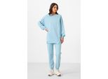 Oversized Fleece Sweatshirt Und Hose Set