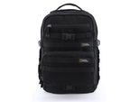 Cityrucksack National Geographic "Rocket", Gr. B/H/T: 31Cm, Schwarz, Kunstfaser, Unifarben, RucksäCke Cityrucksack, In Sportlichem Design