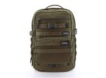Cityrucksack National Geographic "Milestone", Herren, Gr. B/H/T: 31Cm, GrüN (Khaki), Kunstfaser, RucksäCke Cityrucksack, Aus Recycelten Pet-Flaschen