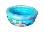 Babyplanschbecken Mit Aufblasbarem Boden, 70 Cm Durchmesser, Badespielzeug