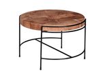 Wohnling WL6.174 Couchtisch Akazie 62 Cm X 62 Cm X 40 Cm