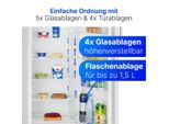 Bomann® Kühlschrank ohne Gefrierfach | | 143cm | 5 Ablagen | 0°C +8°C | Getränkekühlschrank | Flaschenkühlschrank | VS 7316.1 weiß