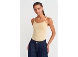 Texturierte Kurz-Cami-Bluse Mit Schleifen-Detail