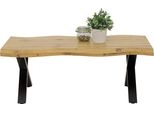 Couchtisch Hela "Gerd", Braun (Wildeiche, Schwarz, Schwarz, Wildeiche), B:110Cm H:42Cm T:60Cm, Tische, Couchtisch, Baumkantenoptik, Breite 110 Cm
