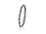 Armband S.Oliver, Silber (Edelstahlfarben), ArmbäNder, Herren, 22Cm, Edelstahl, Armband