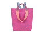 Cityrucksack Fritzi Aus Preussen "Ju Leo", Damen, Gr. B/H/T: 17Cm, Pink, Nylon, RucksäCke Cityrucksack, Mit Tollem Leo-Print