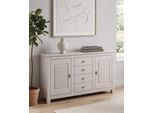 Sideboard Otto Home "Rauna", Kaschmir, Bei, B:150Cm H:84Cm T:37Cm, Massivholz, Sideboards, Sideboard, Kommode, Fsc-Zertifiziertes Massivholz, Breite 150 Cm