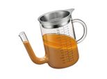 Küchenprofi Fettreduzierkanne, Transparent, Metall, Glas, 1 L, 15.2 cm, Kochen, Küchenhelfer, Sonstige Küchenhelfer