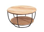 Wohnling WL5.957 Couchtisch Akazie 60 Cm X 60 Cm X 34 Cm