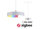 Paulmann Schienensystem-Leuchten "Hildor 510Lm 10W Rgbw+ Dimmbar 230V", Weiß, Ø 31Cm H: 7Cm, 1 Stk., Leuchten, Smart Home
