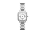 Quarzuhr Emporio Armani, Edelstahlfarben, Armbanduhren, Damen, Quarzuhr, Armbanduhr, Damenuhr, Edelstahlarmband, Analog