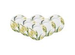 FrüHstüCksteller Villeroy & Boch "FrüHstüCksteller Amazonia ø 22,5 Cm 6Er Set Bunt", Bunt, B:22,5Cm H:2Cm L:22,5Cm T:22,5Cm Ø:22,5Cm, Speiseteller, SpüLmaschinenfest