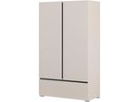 Mehrzweckschrank Otto Home "Cross,Breite 89 Cm, Highboard, Universalschrank, Garderobe", Beige (Kaschmir), B:89Cm H:150Cm T:40Cm, Fsc-Zertifizierter Holzwerkstoff, Melamin, Metall, SchräNke, Mehrzweckschrank, Waescheschrank Mit Viel Stauraum, EinlegeböDen Verstellbar
