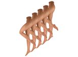 NUR DIE Damen Feinstrumpfhose Tanzstrumpfhose 70 DEN 5