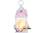 Kerzenhalter Otto Home, Rosa, B:11Cm H:24Cm T:11Cm, Kunststoff, Kerzenhalter, Kerzenhalter