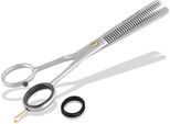 Famanu Haarschneider 30 Zähne - Professionelle Haarschneideschere für Tiere, 15,24 cm