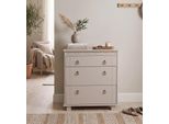 Kommode Otto Home "Indra", Kaschmir, Bei, B:74Cm H:75Cm T:35Cm, Fsc-Zertifiziertes Massivholz, Sideboards, Kommode, 74 Cm Breit