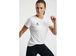 T-Shirt Hummel "Hmlgo 2.0 T-SHIRT S/S Woman", Damen, Gr. Xl (42), Weiß, Obermaterial: 100% Baumwolle, Shirts T-Shirt