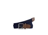 HüFtgüRtel Authentic Le Jogger "HerrengüRtel, AnzuggüRtel", Damen, Gr. 95, Blau (Marine), Materialmix, Unifarben, GüRtel HüFtgüRtel, FlechtgüRtel, StretchgüRtel, GüRtel FüR Jeans & Hosen