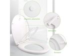 Famanu Toilettensitz - Badaccessoire 44,7L x 37,1B