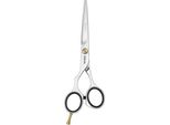 Famanu Haarschneider PRE STYLE RELAX P 5.5 - Friseurschneider im Offsetdesign - poliert - Germany