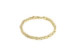 Armband Firetti "Schmuck Geschenk Silber 925 Armschmuck Armband KöNigskette" Gr. 19, Gold (Gelbgoldfarben), ArmbäNder, Herren, 19, Silber 925 (Sterlingsilber), Armband, Made In Germany