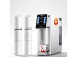 Hydrofast W100 Tisch-Wasserfilter inkl. HF02 RO Filter & HF03 4-in-1 Filter, UV, 0,0001μm, Heißwasser-System