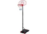 Famanu Basketballset für den Außenbereich - Basketballring mit Standard 165-205 cm