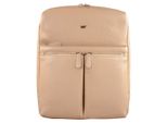 Rucksack HANNA Rucksack M beige Damen - Leder