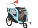 Famanu 2-in-1 Hundeanhänger und Buggy für große Hunde bis 30 kg