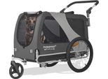 Famanu Hundeanhänger & Jogger XL für große Hunde bis 45 kg - 2-in-1 Hundeanhänger & Buggy