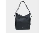 Rucksack HANNA Hobo Rucksack schwarz Damen - Leder