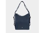 Rucksack HANNA Hobo Rucksack blau Damen - Leder