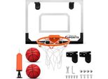 Famanu Mini Basketballkorb für Kinder - Indoor Basketballset mit Ball
